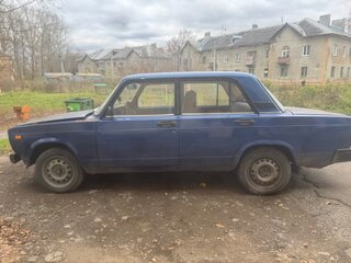 2007 Lada (ВАЗ) 2107, синий, 65000 рублей, вид 2