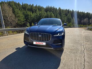 2021 Jaguar F-Pace I Рестайлинг, синий, 6250000 рублей, вид 2