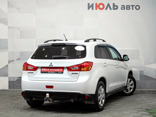 2014 Mitsubishi ASX I Рестайлинг, белый, 1060000 рублей, вид 4