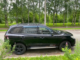 2010 Hyundai Santa Fe II, чёрный, 1200000 рублей, вид 5
