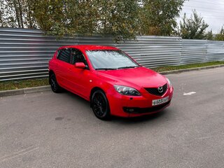 2007 Mazda 3 I (BK) Рестайлинг, красный, 325000 рублей, вид 3