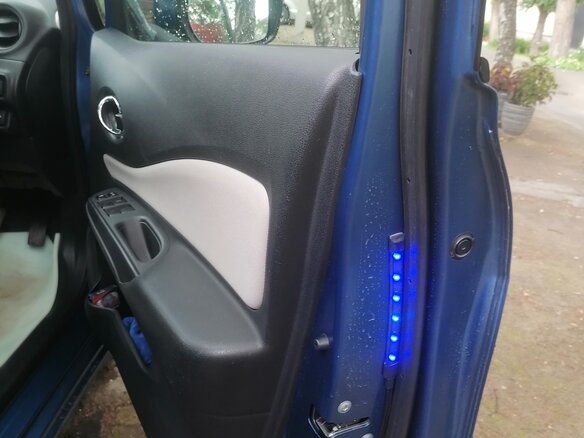 2017 Nissan Note Nismo II Рестайлинг, синий, 1237000 рублей - вид 7