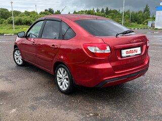 2020 Lada (ВАЗ) Granta I Рестайлинг, красный, 530000 рублей, вид 4