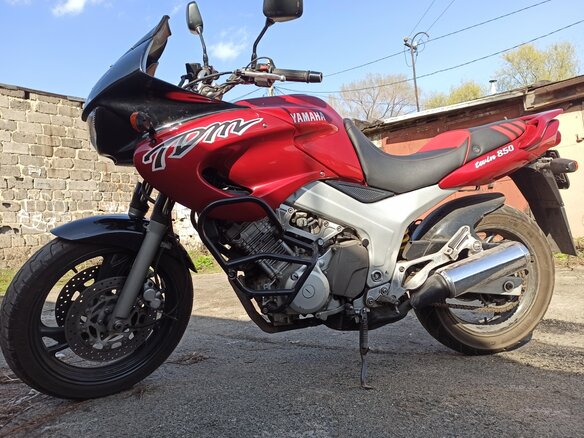 1998 Yamaha TDM850, красный, 390000 рублей - вид 3