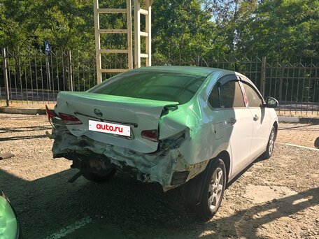 2015 Nissan Almera III (G15), белый, 370000 рублей, вид 3