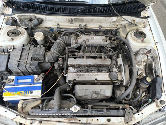 1991 Mitsubishi Lancer VI, белый - вид 6