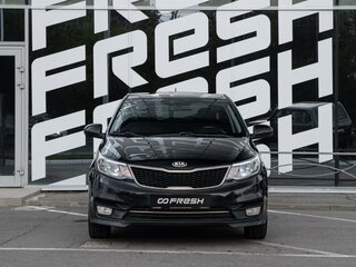 2016 Kia Rio III Рестайлинг, чёрный, 1090000 рублей, вид 3