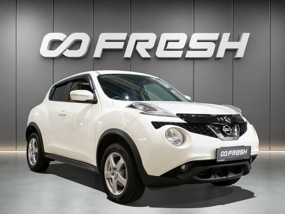 2018 Nissan Juke I Рестайлинг, белый, 1500000 рублей