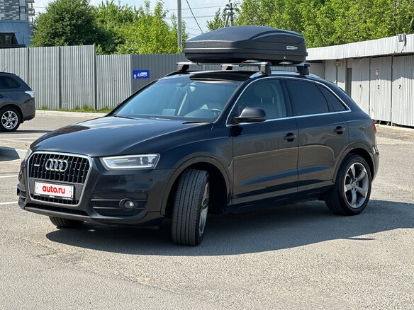 2013 Audi Q3 I (8U), чёрный, 1780000 рублей