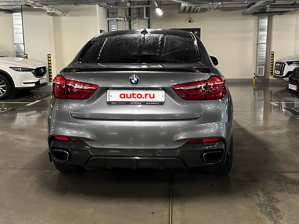 2017 BMW X6 30d II (F16), серый, 3200000 рублей - вид 4