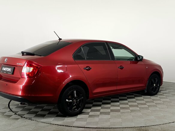 2016 Skoda Rapid I, красный, 970000 рублей - вид 4