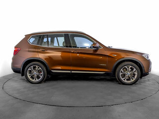 2016 BMW X3 20d xDrive II (F25) Рестайлинг, коричневый, 3200000 рублей, вид 4