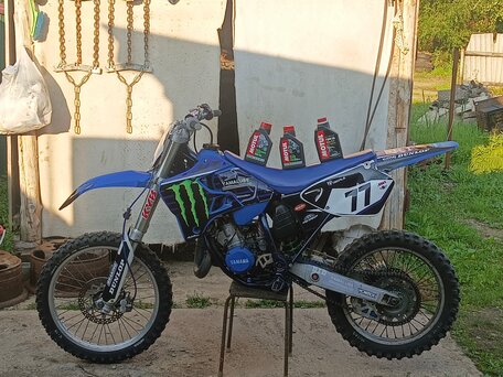 1998 Yamaha YZ125, синий, 250000 рублей, вид 3