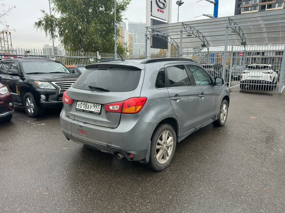 2012 Mitsubishi ASX I Рестайлинг, серый, 999000 рублей - вид 3