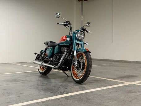 2026 Royal Enfield Goan Classic 350, зелёный, 530000 рублей, вид 2