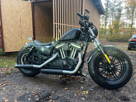 2014 Harley-Davidson Sportster 1200, чёрный, 819000 рублей, вид 4