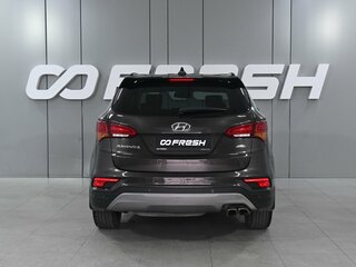 2017 Hyundai Santa Fe III Рестайлинг, коричневый, 1939000 рублей, вид 4