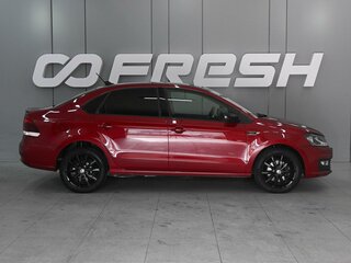 2019 Volkswagen Polo V Рестайлинг, красный, 1530000 рублей, вид 5