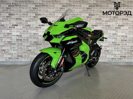2024 Kawasaki ZX-10R Ninja, зелёный, 1955000 рублей, вид 2