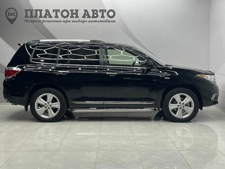 2011 Toyota Highlander II (XU40) Рестайлинг, чёрный, 1819000 рублей, вид 5