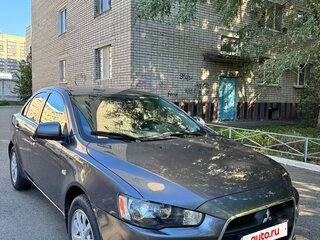 2011 Mitsubishi Lancer X Рестайлинг, серый, 1050000 рублей, вид 2