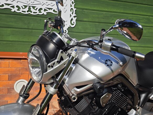 2003 Yamaha BT1100 Bulldog, серебристый, 470000 рублей - вид 11