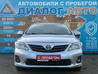 2012 Toyota Corolla X (E140, E150) Рестайлинг, серебристый, 950000 рублей, вид 2