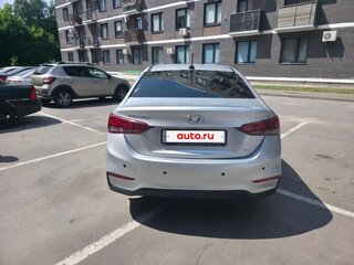 2017 Hyundai Solaris II, серебристый, 1150000 рублей, вид 5