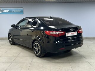 2013 Kia Rio 4-speed III, чёрный, 1000000 рублей, вид 5