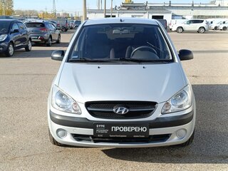 2010 Hyundai Getz I Рестайлинг, серебристый, 490000 рублей, вид 2