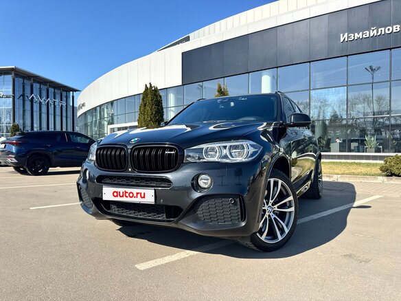 2017 BMW X5 40d III (F15), чёрный - вид 1