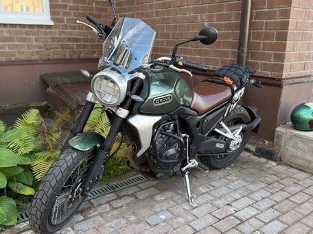 2024 Kove 500F Scrambler, зелёный, 550000 рублей, вид 4