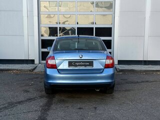 2014 Skoda Rapid I, синий, 784000 рублей, вид 4