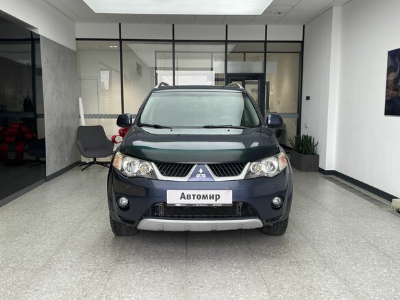 2008 Mitsubishi Outlander II, синий, 950000 рублей - вид 1