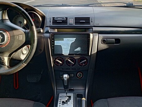 2007 Mazda 3 I (BK) Рестайлинг, синий, 620000 рублей, вид 4