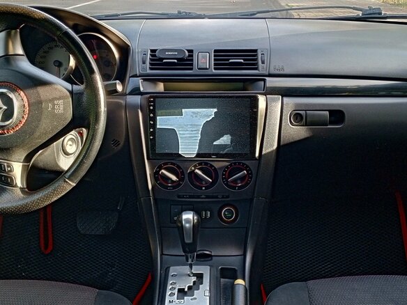 2007 Mazda 3 I (BK) Рестайлинг, синий, 685000 рублей - вид 3