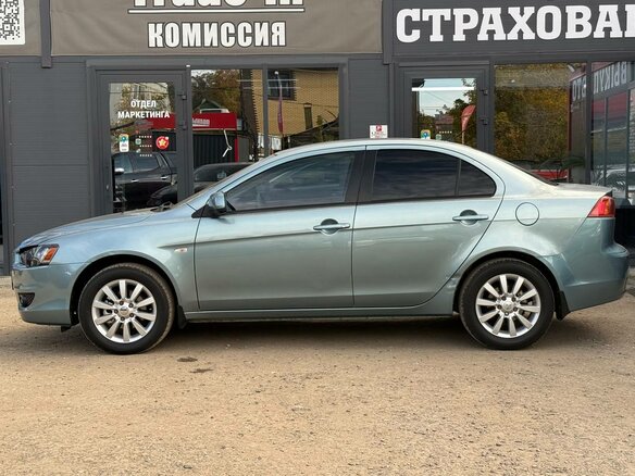 2008 Mitsubishi Lancer X, зелёный, 649000 рублей - вид 4