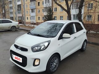 2015 Kia Picanto II Рестайлинг, белый, 1100000 рублей, вид 3