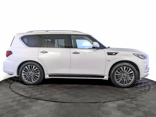 2019 Infiniti QX80 I Рестайлинг 2, белый, 5560000 рублей, вид 4