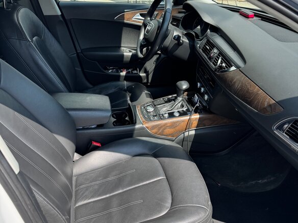 2012 Audi A6 IV (C7), белый, 1630000 рублей - вид 6