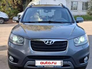 2011 Hyundai Santa Fe II Рестайлинг, серый, 1300000 рублей, вид 3