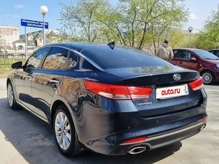 2016 Kia Optima IV, синий, 1690000 рублей, вид 4