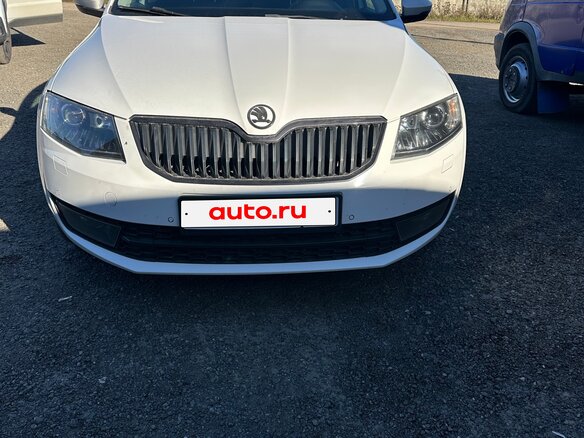 2014 Skoda Octavia III (A7), белый, 1370000 рублей - вид 1