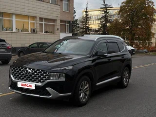 2021 Hyundai Santa Fe IV Рестайлинг, чёрный, 3390000 рублей, вид 3