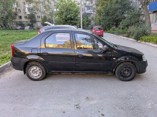 2011 Renault Logan I Рестайлинг, чёрный, 271000 рублей, вид 3