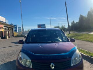 2011 Renault Sandero I, красный, 580000 рублей, вид 3