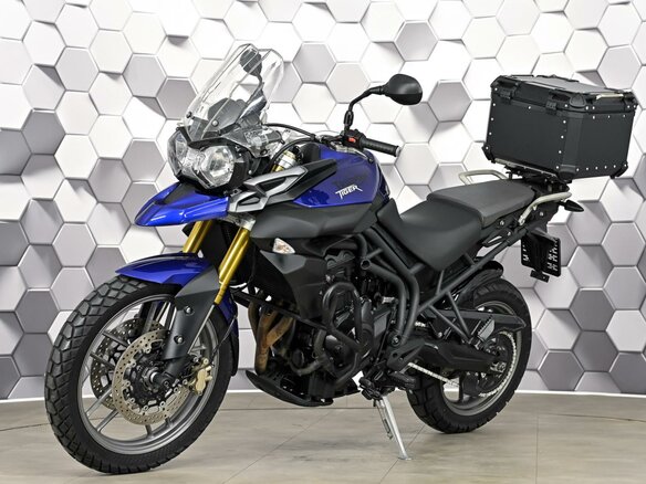 2014 Triumph Tiger 800, синий, 649000 рублей - вид 1