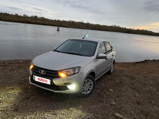 2019 Lada (ВАЗ) Granta I Рестайлинг, серый, 600000 рублей, вид 1