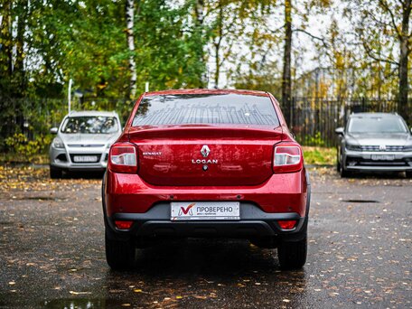 2018 Renault Logan Stepway II Рестайлинг, красный, 999000 рублей, вид 4