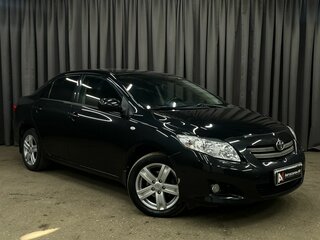 2010 Toyota Corolla X (E140, E150), чёрный, 689777 рублей, вид 4
